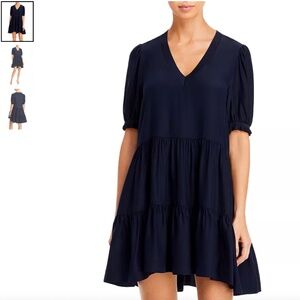 Cinq à Sept Emalina Silk Tiered Dress - size XS